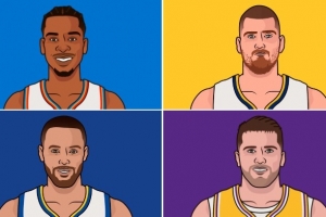 自23年来罚球少于10次砍30+次数：SGA51次领跑 约基奇库里二三位