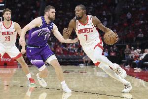 KD：我在NBA的赛前餐一般为意大利面 火箭首秀前觉得紧张就没吃