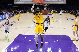 缺谁都行！本赛季东契奇和詹姆斯均缺阵的比赛 湖人取得3胜1负