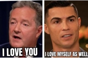 今日趣图：10年后哈兰德登顶欧冠射手榜 50岁C罗重回欧洲捍卫纪录