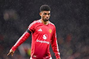 阿玛德自上赛季在英超送出8次助攻，曼联队内仅次于B费