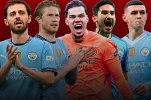 瓜迪奥拉麾下曼城球员出场榜：B席421场居首，丁丁、福登在列