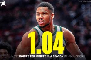 上古神兽与希腊怪兽！字母每分钟得到1.04分追平张伯伦的历史纪录