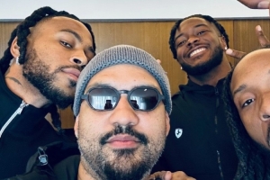 到位了！辽篮训练师华莱士社媒晒与莫兰德&威尔斯合影