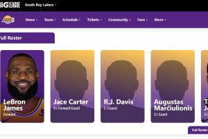 40岁老头为工作奔波詹姆斯已出现在G联盟南湾湖人名单中