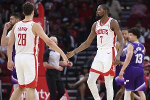 申京：我和杜兰特关系相当不错 化学反应还会越来越好