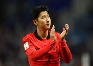 孙兴慜：没过多地去想3年前输给加纳 只专注于即将到来的世界杯