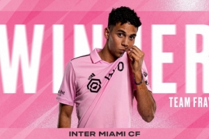 记者：伤病恢复进展顺利，迈阿密国际后卫弗雷随队出征辛辛那提