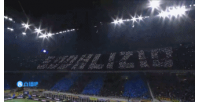 规避禁令，米兰球迷德比战用手机闪光灯拼出巨型TIFO
