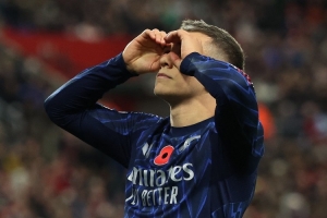 24胜8平，特罗萨德进球的各项赛事比赛阿森纳从未失利