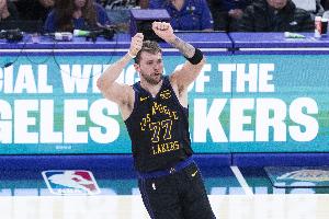 本赛季至今场均得分榜前十：东契奇居首 马克西次席 共6人场均30+