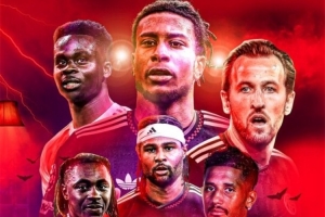 联动怪奇物语！拜仁发布客战阿森纳海报：伦敦上演惊心动魄对决