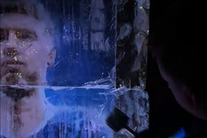 这些真Cold了斯坦福桥外出现帕尔默球星卡冰雕